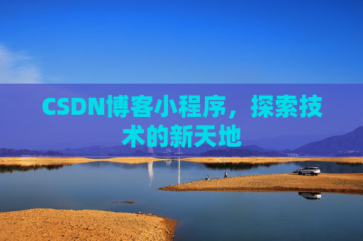 CSDN博客小程序，探索技术的新天地